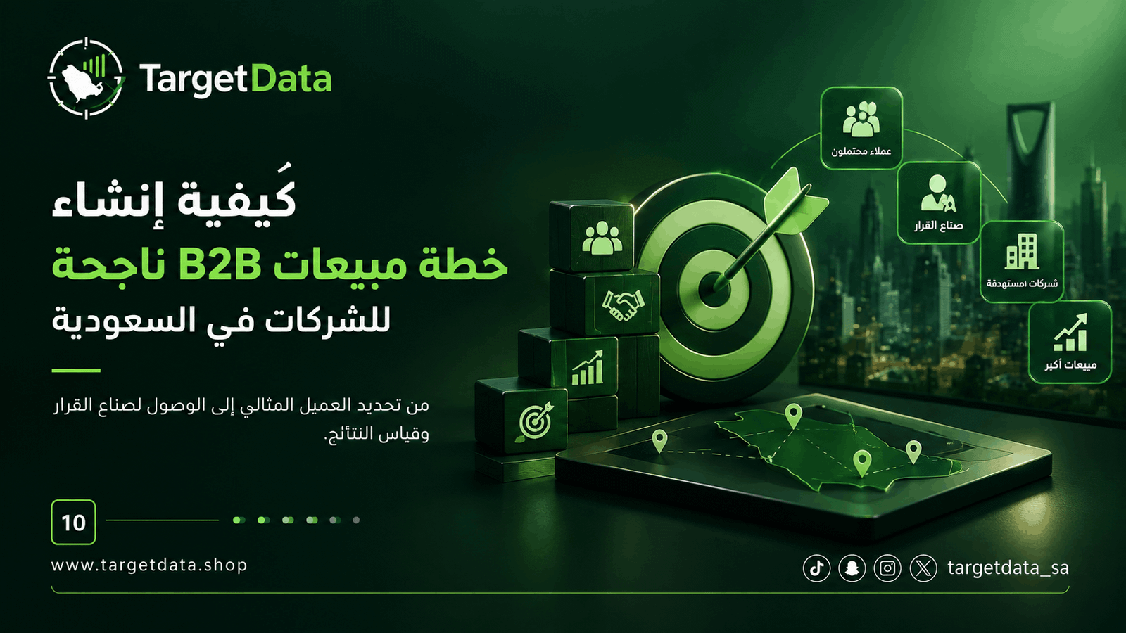 كيفية إنشاء خطة مبيعات B2B ناجحة؟ دليل عملي للشركات في السعودية